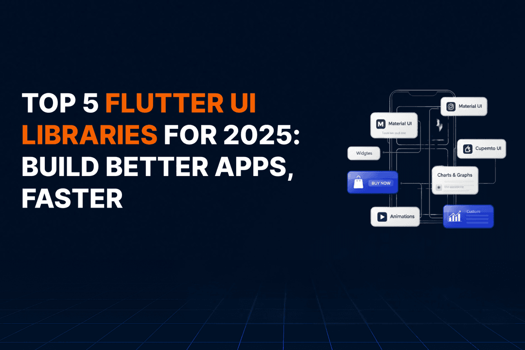 Top 5 Flutter UI Libraries for 2026: Build Better Apps, Faster